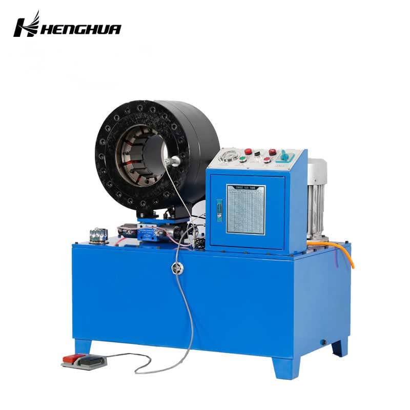 DX102 CE Approved 4 Inch Hydraulic Hose Crimping Machine with High Speed 